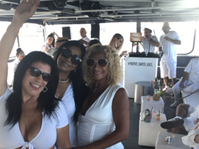 Experience Elegance: White Party Aboard The Freeport Gem